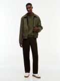 Green Essential Fleece Sweatshirt  Men