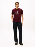 Red Varsity Graphic Interlock Knit T-Shirt  Men