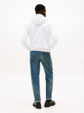 Άσπρο TH Hoodie Με Colour Σημαία  Άνδρες