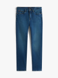 Blue Bleecker Whiskered Slim Jeans  Men