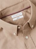 Beige TH Flex Regular Fit Flannel Shirt  Men