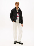 Black Signature Tape Zip-Thru Jumper  Men