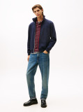 Blue Signature Tape Zip-Thru Jumper  Men