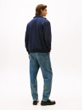 Blue Signature Tape Zip-Thru Jumper  Men