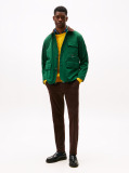Brown Harlem Tapered Leg Twill Chinos  Men