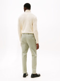 Grey Harlem Tapered Leg Twill Chinos  Men