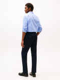 Blue Smart Casual Denton Straight Chinos  Men