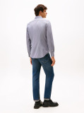 Multi Smart Casual Καρό Dobby Πουκάμισο Σε Slim Γραμμή  Άνδρες