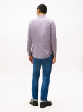 Multi Smart Casual Καρό Dobby Πουκάμισο Σε Slim Γραμμή  Άνδρες