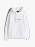 Άσπρο Hoodie Με Σχέδιο  Άνδρες