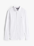 White Performance Slim Shirt  Men
