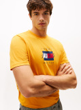 Κίτρινο Jersey T-Shirt Με Σημαία  Άνδρες