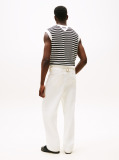White The APXGP Collection Relaxed Straight Leg Jeans  Men
