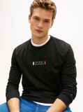 Black Logo Jersey Long Sleeve T-Shirt  Men