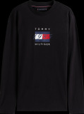 Black Flag Graphic Jersey Long Sleeve T-Shirt  Men
