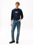 Blue Flag Graphic Jersey Long Sleeve T-Shirt  Men