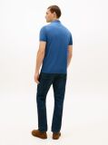 Blue Regular Fit Concealed Placket Polo Shirt  Men