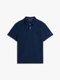 Blue Regular Fit Logo Polo Shirt  Men