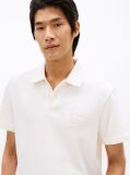 Beige Regular Fit Logo Polo Shirt  Men