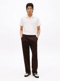 Beige Regular Fit Logo Polo Shirt  Men