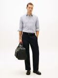 Blue Regular Fit Dobby Shirt  Men