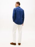 Blue Regular Fit Dobby Shirt  Men