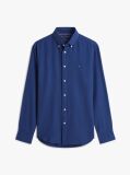 Blue Regular Fit Dobby Shirt  Men
