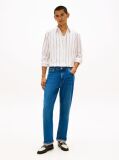 Multi Regular Fit Logo Pinstripe Jacquard Shirt  Men