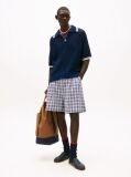Blue The Runway Collection Regular Mesh Polo Shirt  Men