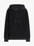Μαύρο Βαμβακερό Hoody  Άνδρες