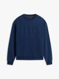 Blue Logo Terry Crew Neck Sweatshirt  Men