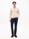 Blue Harlem Interlock Knit Pique Tapered Leg Trousers  Men