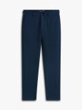 Blue Harlem Interlock Knit Pique Tapered Leg Trousers  Men