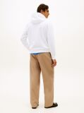 White Logo Graphic Hoody  Men