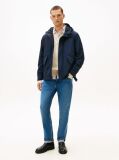 Blue Lightweight Packable Hooded Jacket  Men