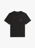 Μαύρο Performance T-Shirt Με Κεντητό Λογότυπο  Άνδρες