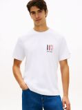 White This T-shirt is made from performance stretch Pima cotton and given an extra tactile touch by the embossed logo.  Men