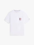 White This T-shirt is made from performance stretch Pima cotton and given an extra tactile touch by the embossed logo.  Men
