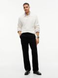 Black Dover Regular Straight Elasticated Corduroy Chinos  Men