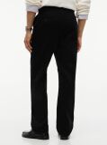 Black Dover Regular Straight Elasticated Corduroy Chinos  Men