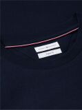 Μπλε Βαμβακερό T-Shirt Με Λογότυπο Και Κλασική Λαιμόκοψη  Άνδρες