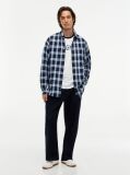 Blue Regular Fit Check Shirt  Men