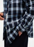 Blue Regular Fit Check Shirt  Men