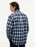 Blue Regular Fit Check Shirt  Men