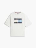 Μπεζ Άνετο Ξεθωριασμένο T-Shirt  Άνδρες