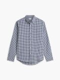 Multi Regular Fit Gingham Dobby Flannel Shirt  Men