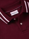 Red Relaxed Fit Foulard Jacquard Polo Shirt  Men