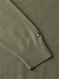 Green New York Label Pure Wool Jumper  Men