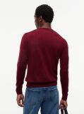 Red New York Label Pure Wool Jumper  Men