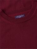 Red New York Label Pure Wool Jumper  Men